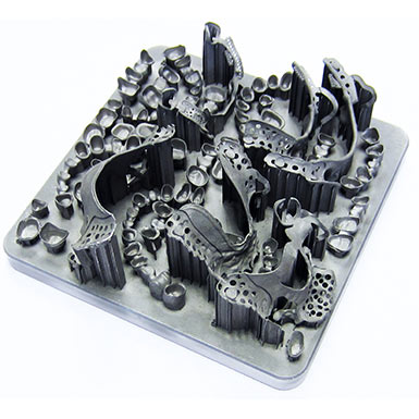 Armature-CoCr-frittage
